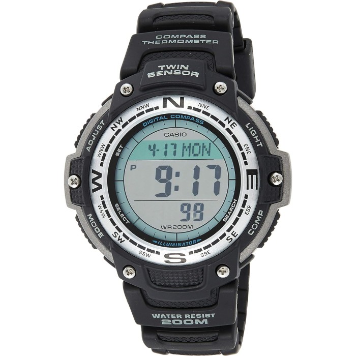 Kvarčna Moška Ročna Ura Casio Sgw-100-1Avef