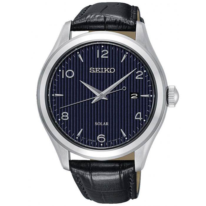 Solarna Moška Ročna Ura Seiko Sne491P1