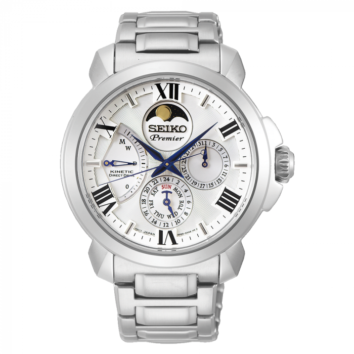 Kinetična Moška Ročna Ura Seiko Srx015P1