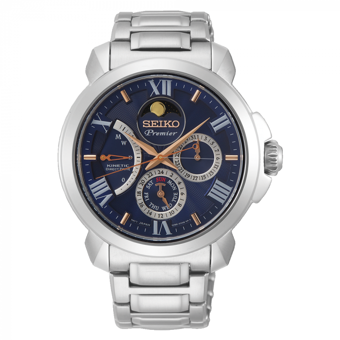 Kinetična Moška Ročna Ura Seiko Srx017P1