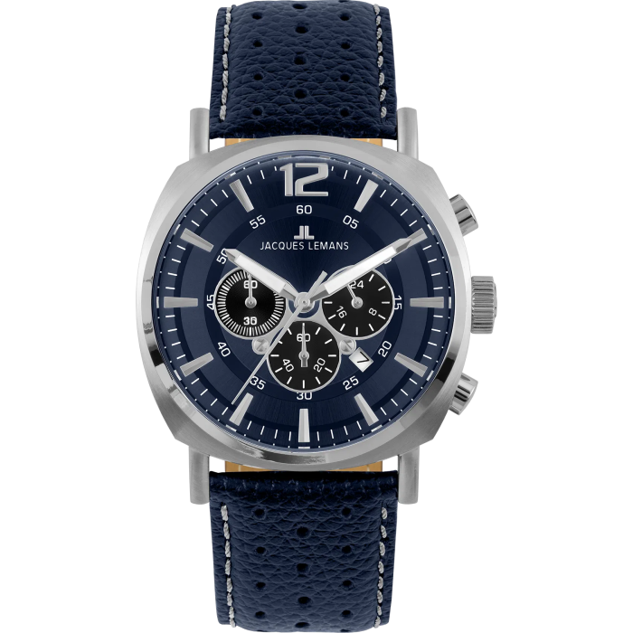 Kronograf Moška Ročna Ura Jacques Lemans Jl1645Q