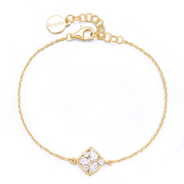 Srebro Ženska Zapestnica Rosato Rzge20