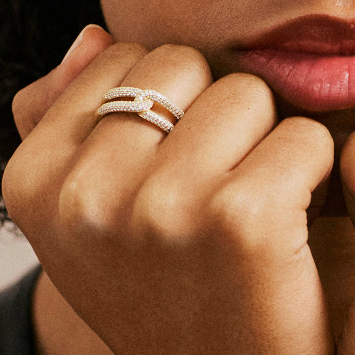 Srebro Ženska Prstan Rosato Rzbi84F