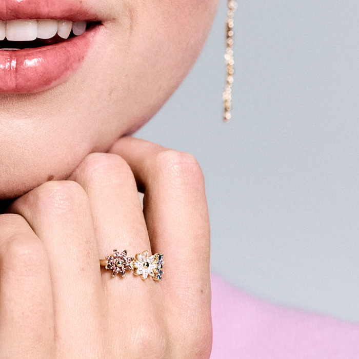 Srebro Ženska Prstan Rosato Rzga82D