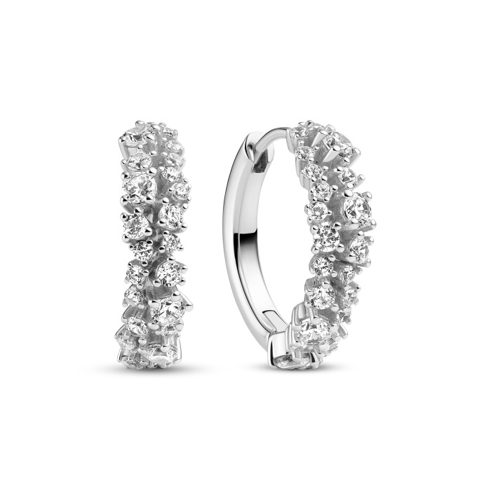 Srebro Ženska Uhani Sif Jakobs Sj-E2493-Cz