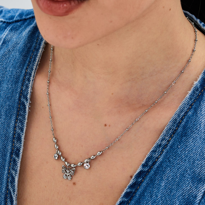 Nerjaveče Jeklo Ženska Verižica Brosway Bhkn165