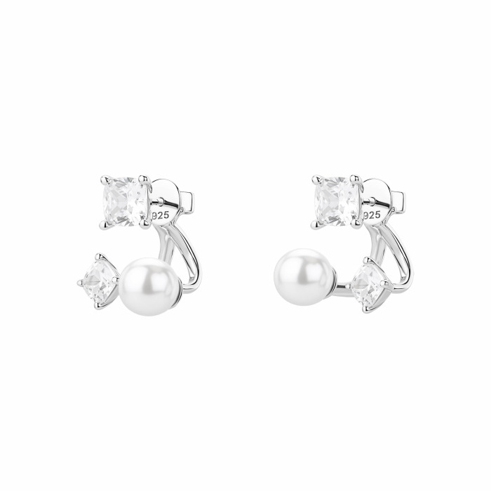 Srebro Ženska Uhani Brosway Fiw174