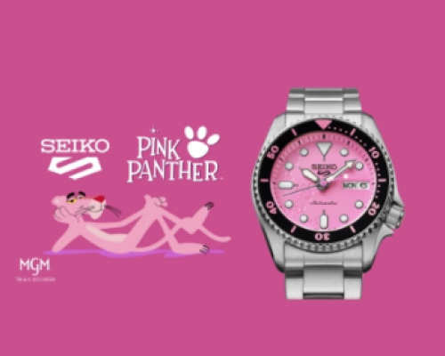 Seiko 5 Sports x Pink Panther - ikonično srečanje