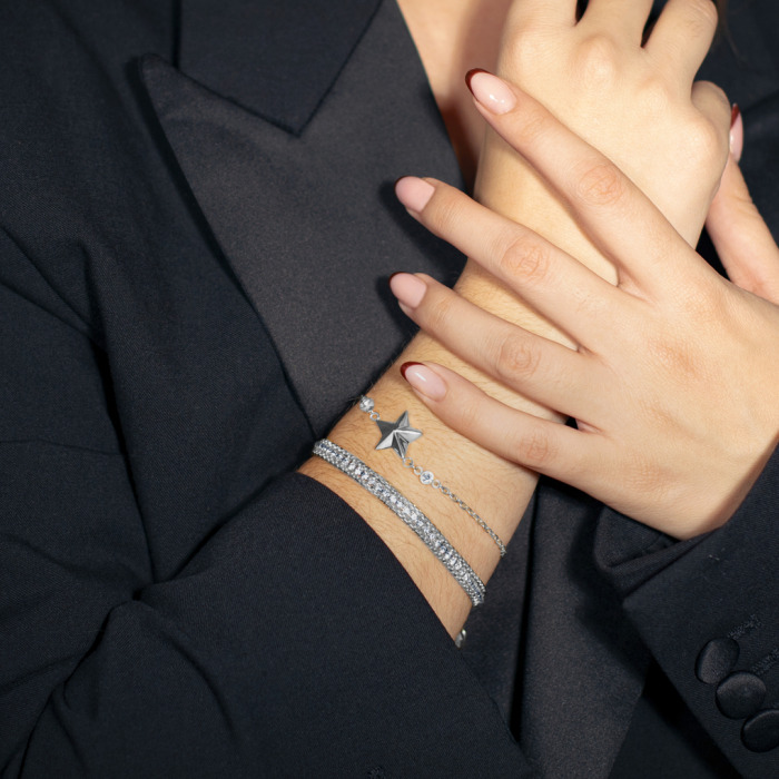 Nerjaveče Jeklo Ženska Zapestnica Lotus Style Ls2568-2-1