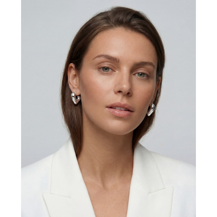 Srebro Ženska Uhani Sif Jakobs Sj-E110