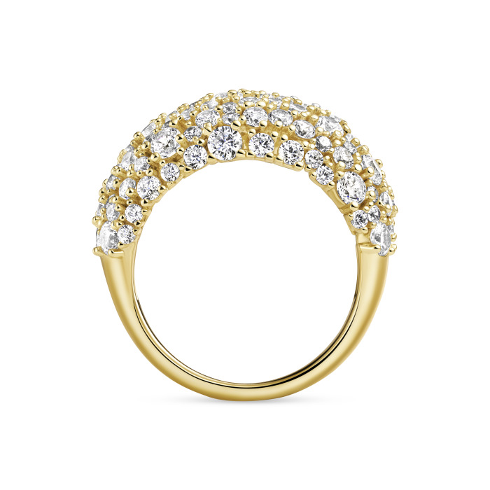 Srebro Ženska Prstan Sif Jakobs Sj-R2496-Cz-Yg-58