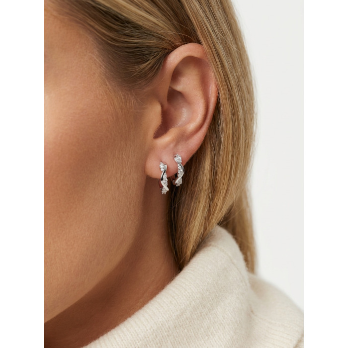 Srebro Ženska Uhani Sif Jakobs Sj-E2762-Cz