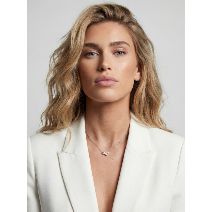 Srebro Ženska Verižica Sif Jakobs Sj-N2631-Cz