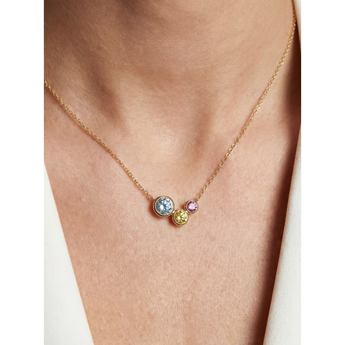 Srebro Ženska Verižica Sif Jakobs Sj-N2631-Xcz-Yg