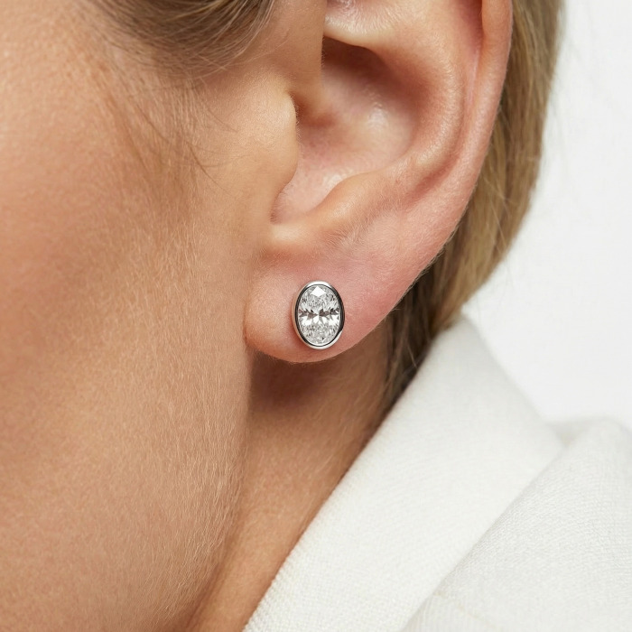 Srebro Ženska Uhani Sif Jakobs Sj-E2795-Cz