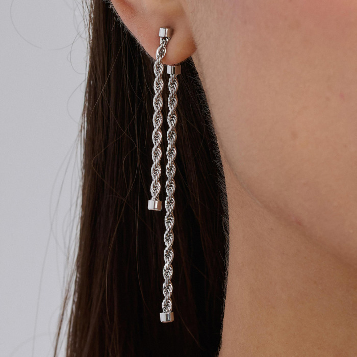 Nerjaveče Jeklo Ženska Uhani Brosway Bnl087