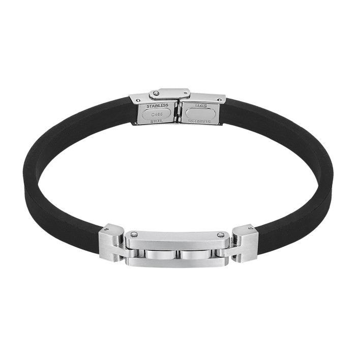 Nerjaveče Jeklo, Usnje Moška Zapestnica Lotus Style Ls2540-2-1