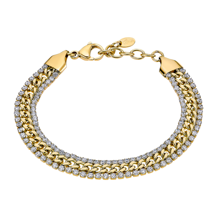 Nerjaveče Jeklo Ženska Zapestnica Lotus Style Ls2569-2-2