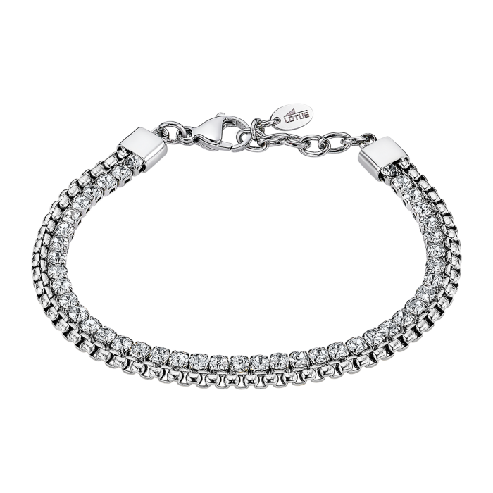 Nerjaveče Jeklo Ženska Zapestnica Lotus Style Ls2577-2-1