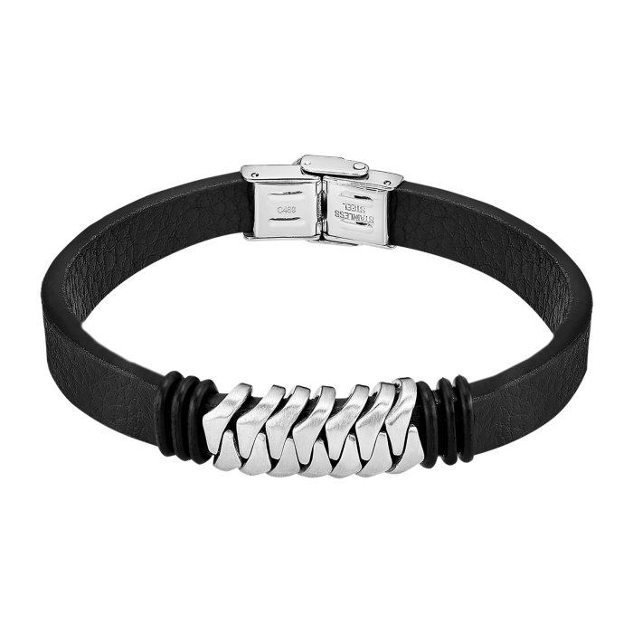 Nerjaveče Jeklo Moška Zapestnica Lotus Style Ls2588-2-1