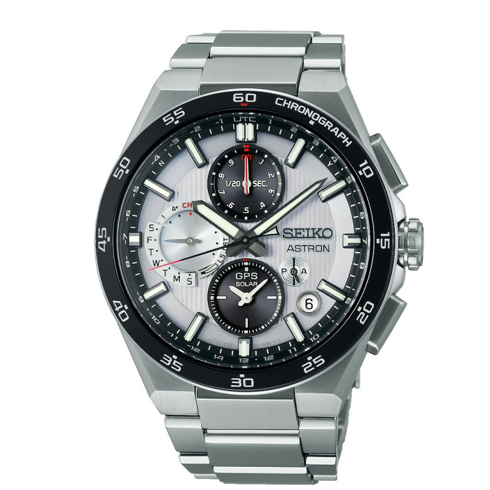 Solarni, Kronograf Moška Ročna Ura Seiko Ssh153J1