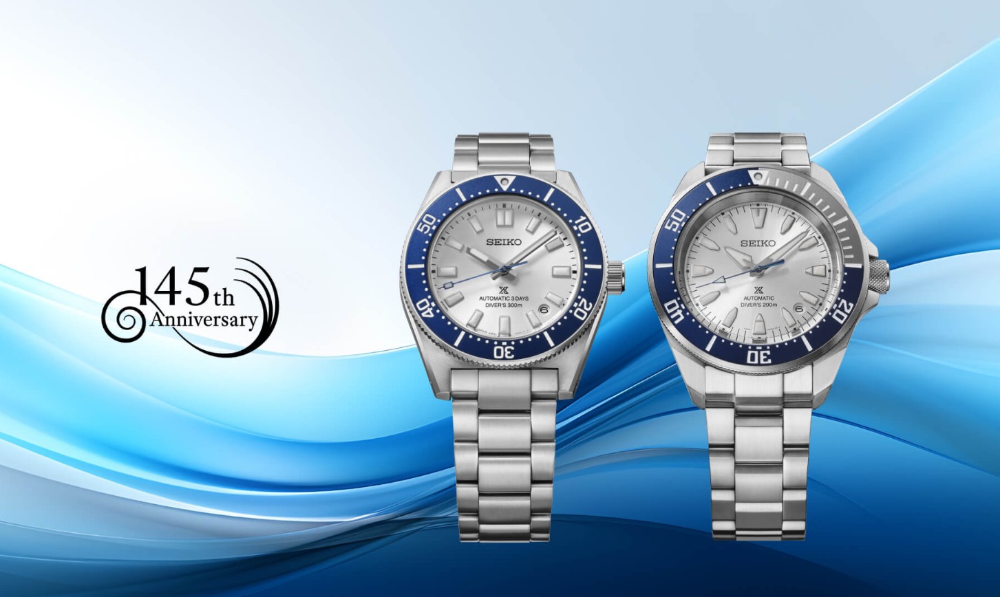 Seiko praznuje 145 let z ekskluzivnima modeloma Prospex Limited Edition
