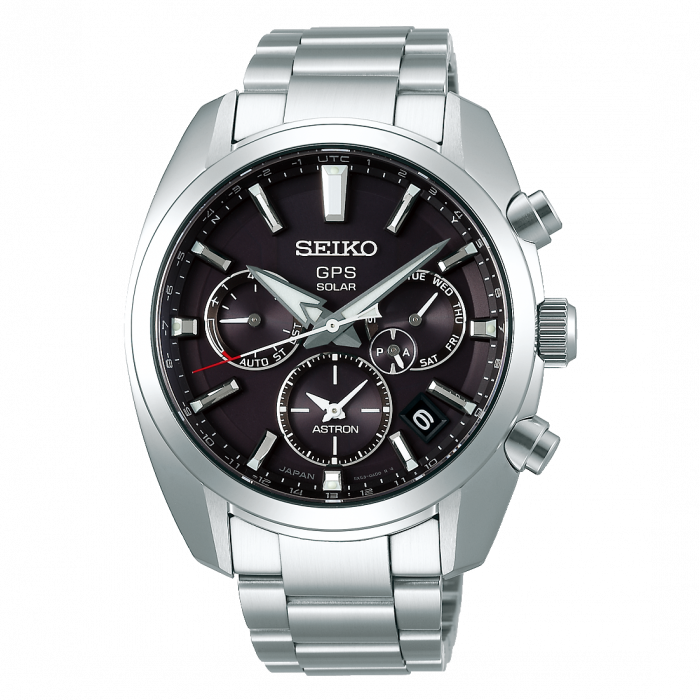 Kronograf, Solarna Moška Ročna Ura Seiko Ssh021J1