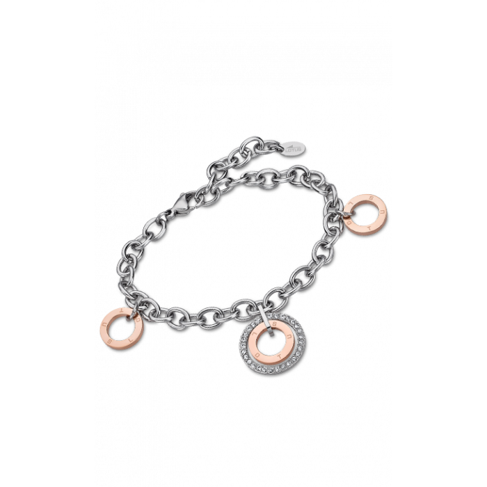 Nerjaveče Jeklo Ženska Zapestnica Lotus Style Ls2090-2-2